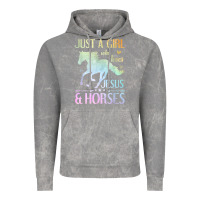 Cloud Rock Jesus And Horses, Horse Gifts For Girls, Women Vintage Hoodie - minhPixels