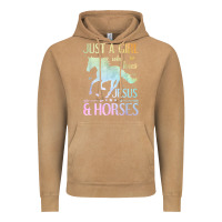 Vintage Camel Jesus And Horses, Horse Gifts For Girls, Women Vintage Hoodie - minhPixels