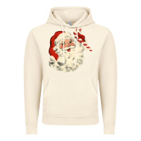 Vintage Artic santa vintage face Vintage Hoodie - minhPixels