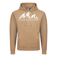 Vintage Coffee Canadian Rockies Gift Canada Rocky Mountains Souvenir Vintage Hoodie - minhPixels