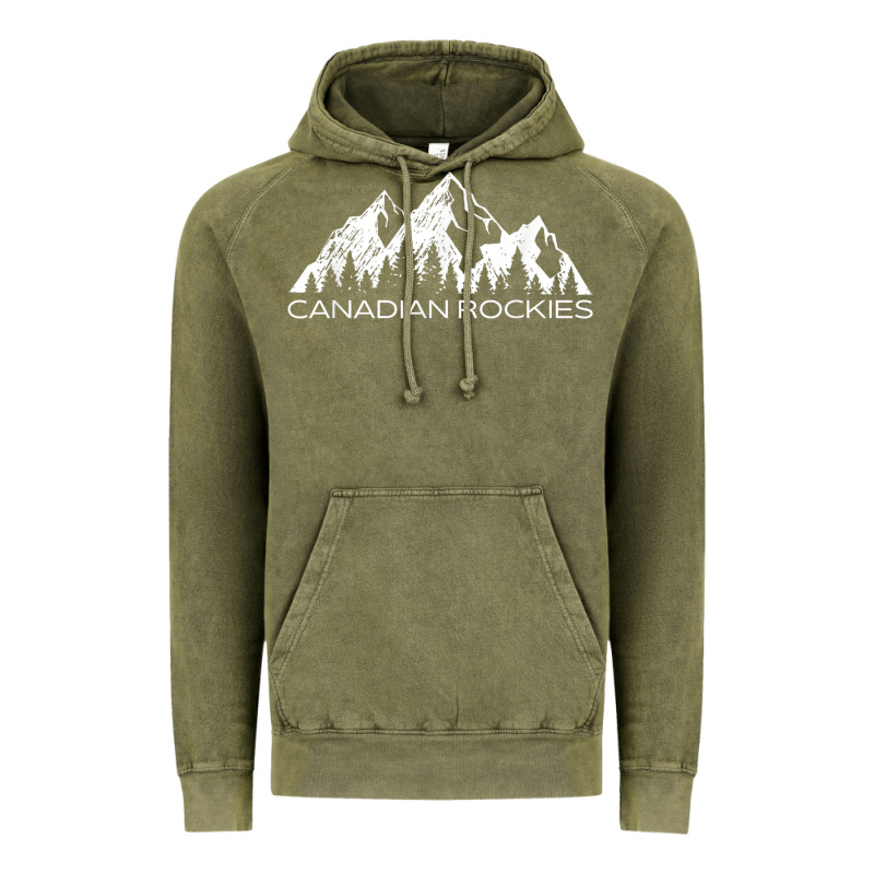 Canadian Rockies Gift Canada Rocky Mountains Souvenir Vintage Hoodie by minhPixels | Teevron