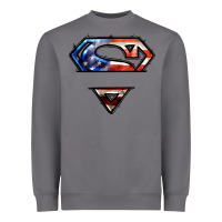 Storm super american flag logo Heavyweight Sweatshirt - LillyAllenDesigns