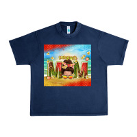 Navy summer mom Urban Heavy Tee - TumblerDesignByShophia