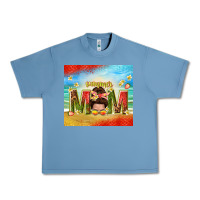 Pebble Blue summer mom Urban Heavy Tee - TumblerDesignByShophia