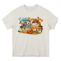 Cream cutest pumpkins in the patch Heavy Core Tee - LillyAllenDesigns