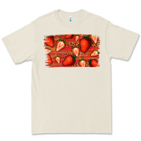 Bone Strawberry Background Premium Tee - Bettercallsaul