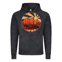 Vintage Black Retro Vintage Sedona Arizona Hiking Sunset Dawn Gift Vintage Hoodie - minhPixels