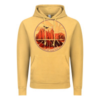 Vintage Mustard Retro Vintage Sedona Arizona Hiking Sunset Dawn Gift Vintage Hoodie - minhPixels