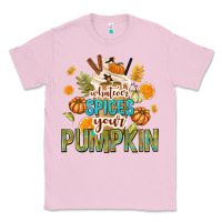Bubblegum Pink Whatever Spices Your Pumpkin Classic Tee - texasbilliewilder
