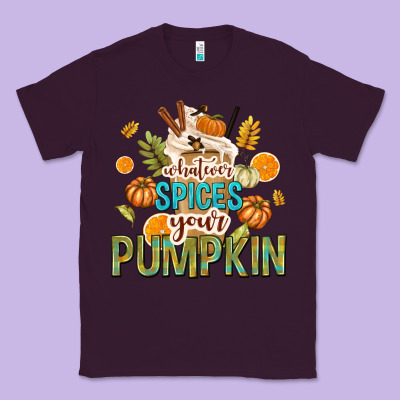 Whatever Spices Your Pumpkin Classic Tee Designed By Texasbilliewilder