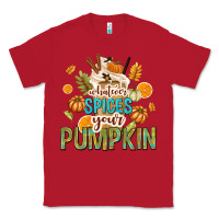 Red Whatever Spices Your Pumpkin Classic Tee - texasbilliewilder