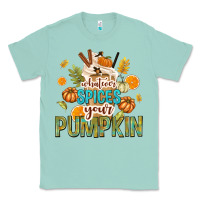 Seafoam Whatever Spices Your Pumpkin Classic Tee - texasbilliewilder