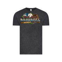 Vintage Black Wild about Baseball Vintage Tee - HowdyJamesFarm