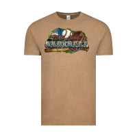 Vintage Coffee Wild about Baseball Vintage Tee - HowdyJamesFarm