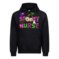 Black spooky nurse Urban Hoodie - AdoDesignShop