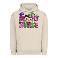 Pigment French Oak spooky nurse Urban Hoodie - AdoDesignShop