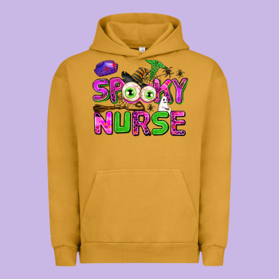 Spooky Nurse Urban Hoodie Designed By Adodesignshop