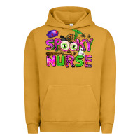 Pigment Peanut Butter spooky nurse Urban Hoodie - AdoDesignShop