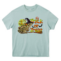 Arona Trick Or Treat With Frog Heavy Core Tee - LillyAllenDesigns