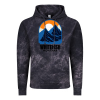 Cloud Black Whitefish MT Vintage Hoodie - minhPixels