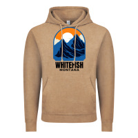 Whitefish Mt Vintage Hoodie | Teevron