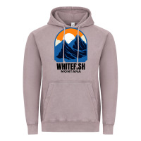 Vintage Zinc Whitefish MT Vintage Hoodie - minhPixels