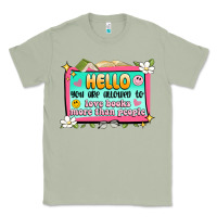Matcha hello you are allowed to love books more than peop Classic Tee - Artiststas
