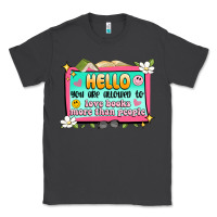Smoke hello you are allowed to love books more than peop Classic Tee - Artiststas