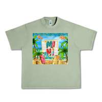 Oil Green summer mini Urban Heavy Tee - TumblerDesignByShophia