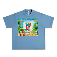 Pebble Blue summer mini Urban Heavy Tee - TumblerDesignByShophia