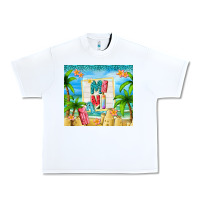 White summer mini Urban Heavy Tee - TumblerDesignByShophia