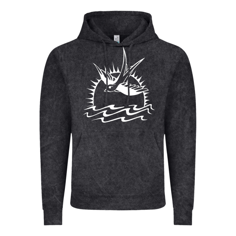 Captain Jack Sparrow Tattoo White Vintage Hoodie by minhPixels | Teevron
