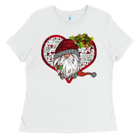 White Valentine's Day Gnome Ladies Tee - Bettercallsaul