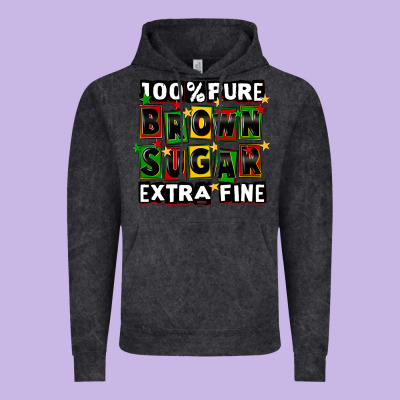 100 Pure Brown Sugar Extra Fine Vintage Hoodie Designed By Cowgirlartshop