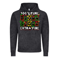 100 Pure Brown Sugar Extra Fine Vintage Hoodie | Teevron