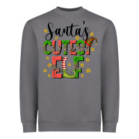 Storm santas cutest elf Heavyweight Sweatshirt - CowhideDigitalArt