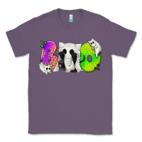 Lavender Boo Ghost Cat Classic Tee - texasbilliewilder