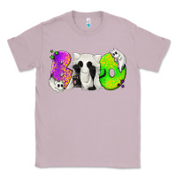 Lilac Boo Ghost Cat Classic Tee - texasbilliewilder