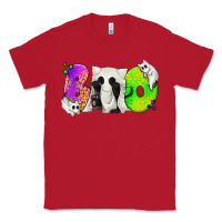 Red Boo Ghost Cat Classic Tee - texasbilliewilder