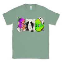 Sage Boo Ghost Cat Classic Tee - texasbilliewilder