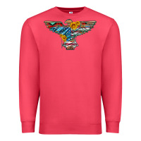 Cardinal thunderbird with usa flag and sunflowers Premium Sweatshirt - Artiststas