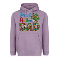 Lavender proud autism dad Heavyweight Hoodie - Artiststas