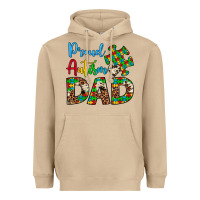 Mushroom proud autism dad Heavyweight Hoodie - Artiststas