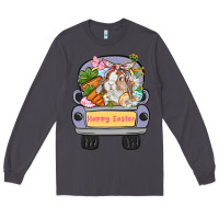 Smoke Happy Easter bunny truck Easter Day Long Sleeve Tee - CowGirlArtShop