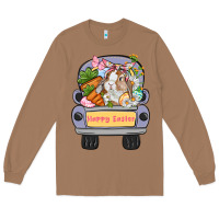 Toasted Coconut Happy Easter bunny truck Easter Day Long Sleeve Tee - CowGirlArtShop