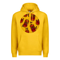 Lemon african masks round earrings 5 Premium Hoodie - BundleAndBundleShop