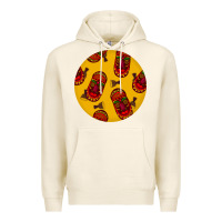 Tofu african masks round earrings 5 Premium Hoodie - BundleAndBundleShop