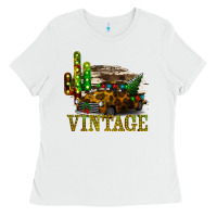 White Rusty Grunge Car Vintage Ladies Tee - Bettercallsaul
