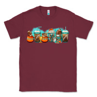 Burgundy american football coffee cups Classic Tee - Jasminsmagicworld