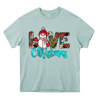 Arona love christmas snowman Heavy Core Tee - JahusDesignShop